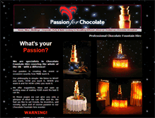 Tablet Screenshot of passionforchocolate.co.uk